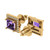 2.24 cttw 5.5mm Princess-Cut Stud Earrings