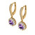 2.235 cttw 6mm Round-Cut Drop Earrings