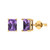 1 cttw Emerald-Cut Stud Earrings