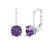 1.5 cttw 6mm Round-Cut Drop Earrings