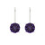1.5 cttw 6mm Round-Cut Drop Earrings