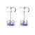 5mm Heart-Cut Stud Earrings