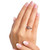 0.075 cttw Round-Cut Halo Engagement Ring — Design G1528+G1529+G1530