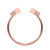 0.405 cttw Princess-Cut Wedding Band