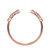 0.24 cttw Round-Cut Cluster Wedding Band