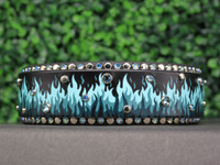 Teal Flames 17.5-19.5 #1515