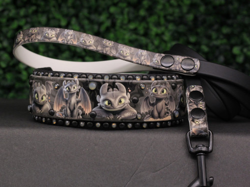 Two Tone UV Print Handle Leash