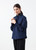 Sheer Silk Collar Button Up
