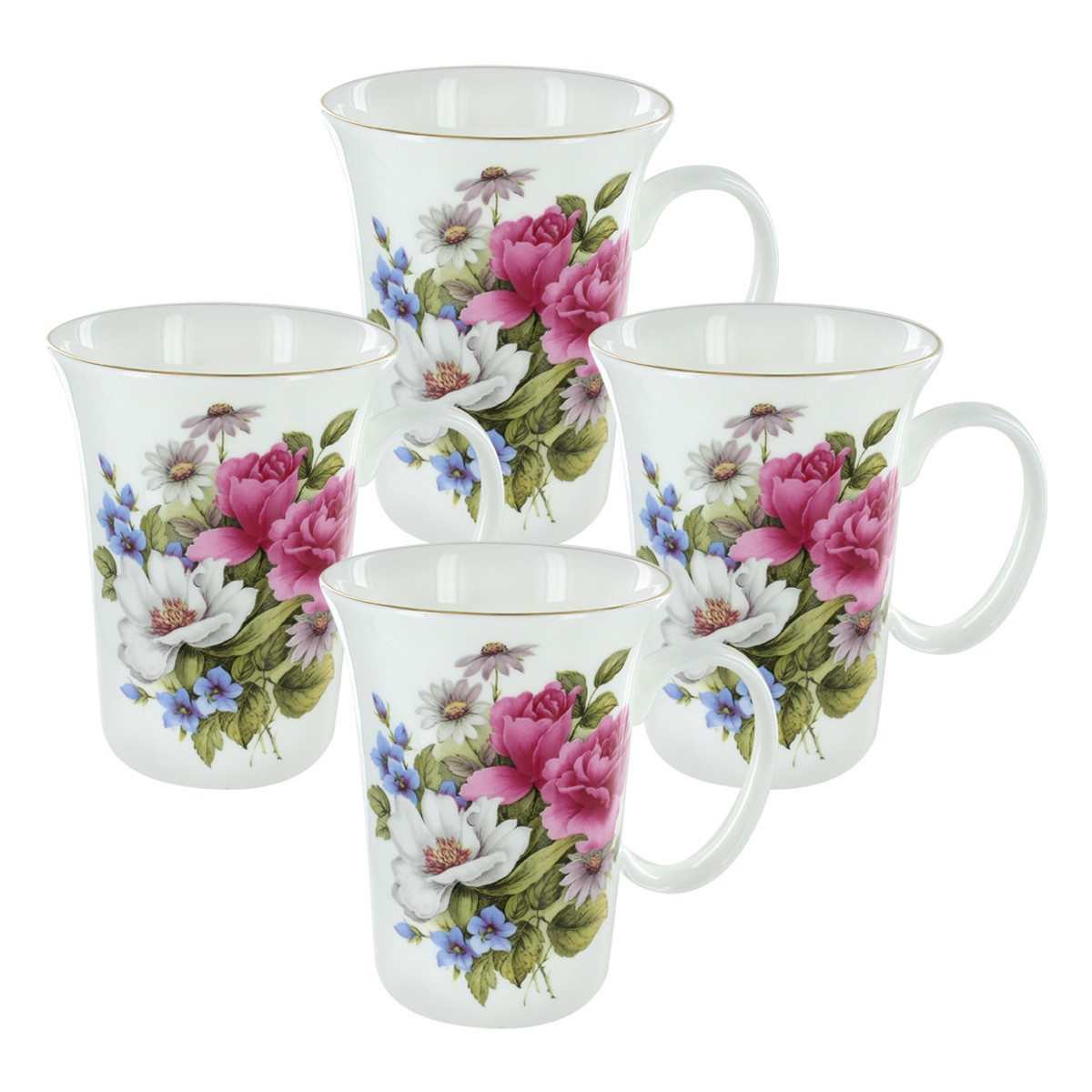 Coastline Imports Grace's Tea Ware 4 -Piece Ceramic Measuring Cup Set &  Reviews