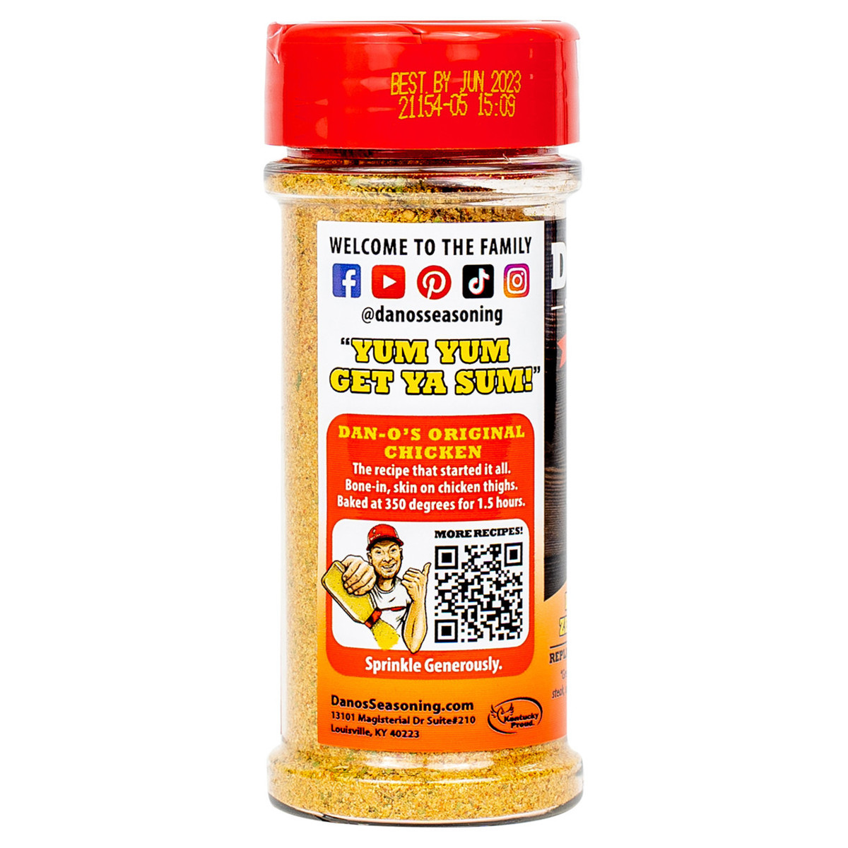 Dan-O's Spicy Seasoning - All-Natural, 20oz 