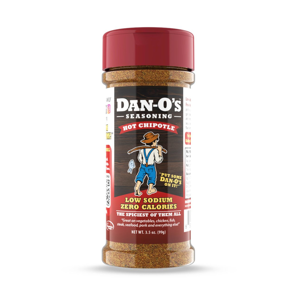 Dan-O's Seasoning Medium 3 Bottle Combo, Original, Chipotle,  & Spicy