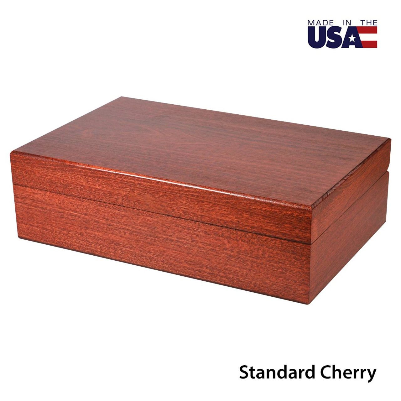 Tea Chests with Tea - Twinings' Chai Selections - Oak Finish US Made