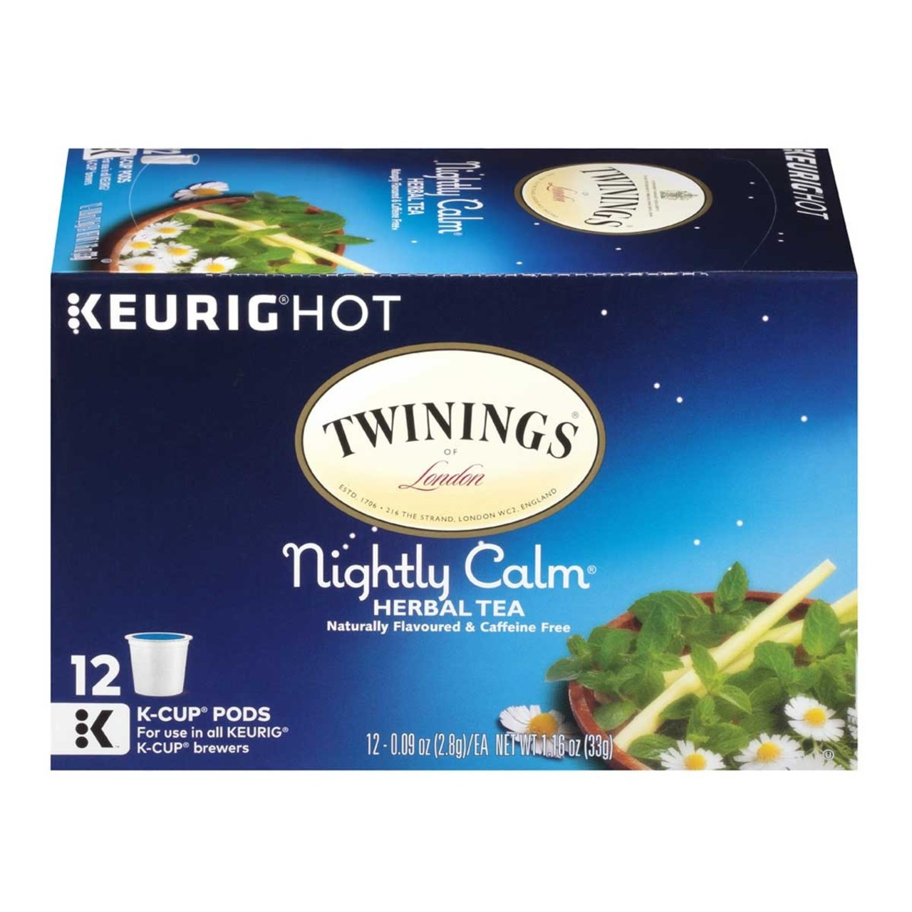 Twinings' Nightly Calm Blend Tea K-Cups - 12 count