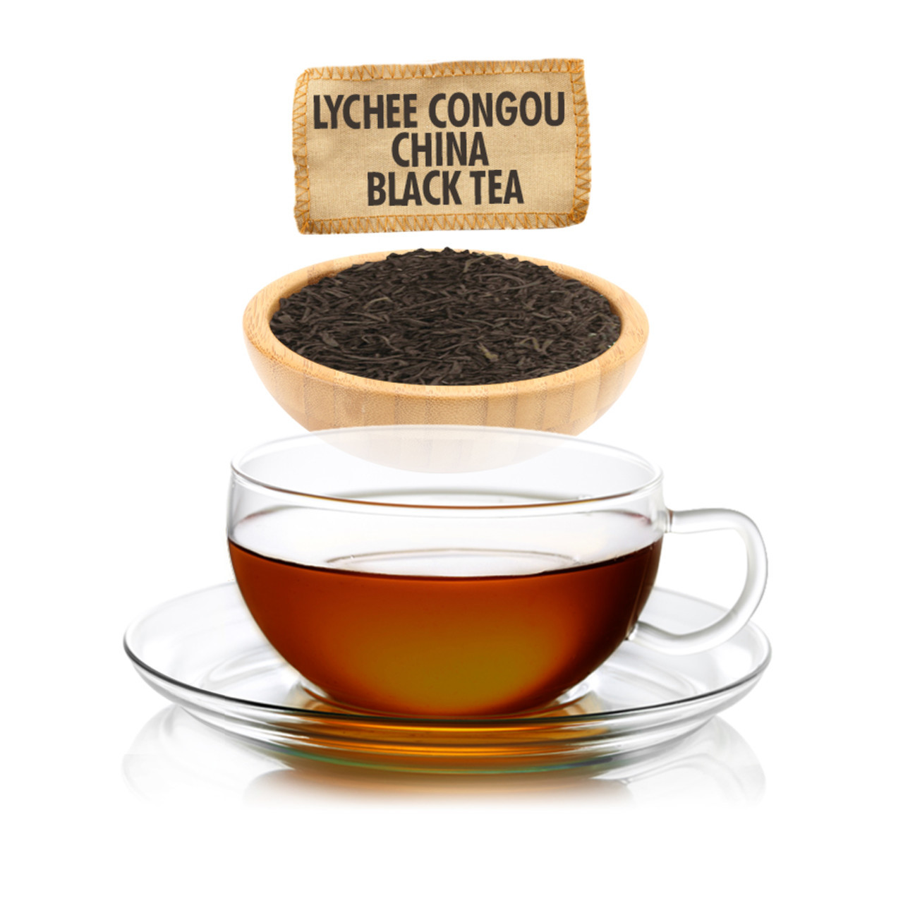 China Lychee Congou Loose Leaf Tea - Sampler Size