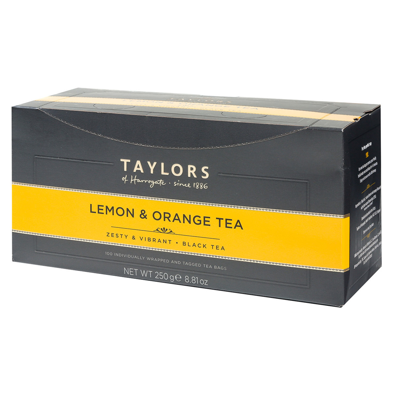Ahmad Tea Black Tea, English Tea No.1 Teabags, 100 ct - Caffeinated and  Sugar-Free 100 Count (Pack of 1)