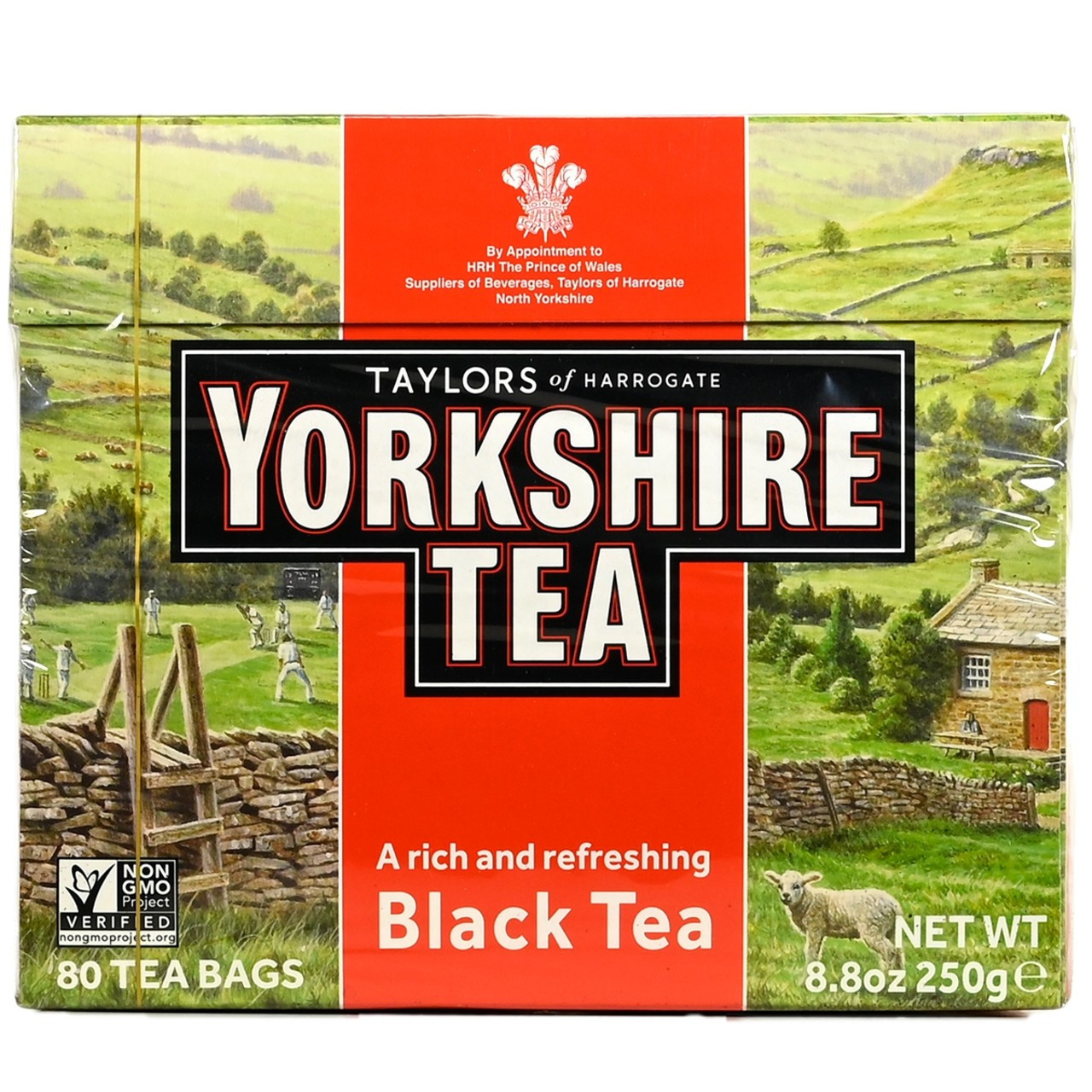 Yorkshire Red Tea Bags - 80 count
