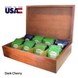 Tea Chests with Tea - Twinings' Green Selections