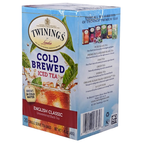 English Breakfast Iced Tea Pitcher Bags, Iced Tea