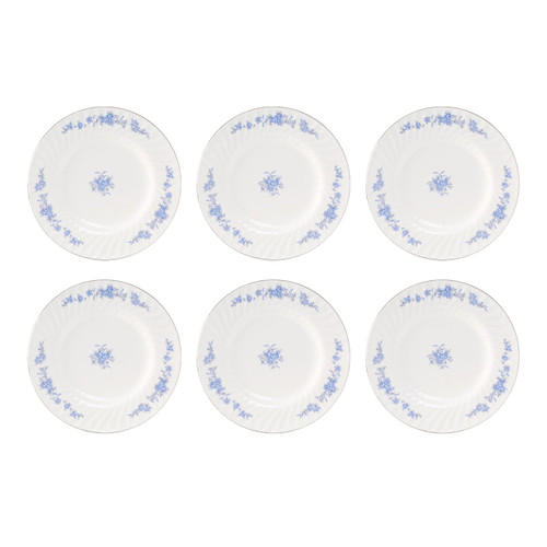 Serafina Porcelain 7.5 inch Dessert Plates - Set of 6