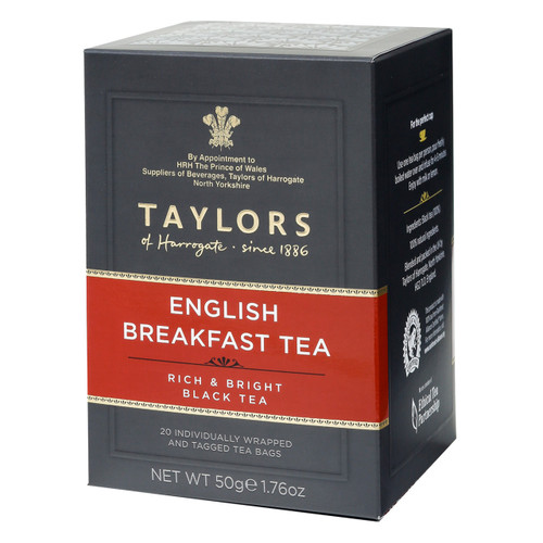 Taylors of Harrogate English Breakfast Tea Bags - 20 count Taylors of Harrogate English Breakfast Tea Bags - 20 count