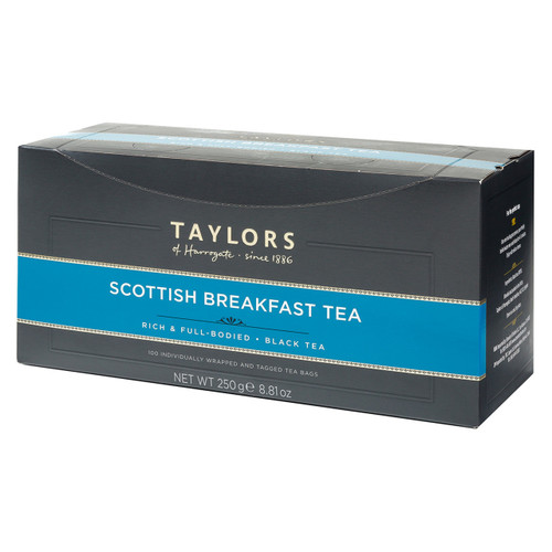 Taylors of Harrogate Scottish Breakfast - String & Tag 100 count Taylors of Harrogate Scottish Breakfast - String & Tag 100 count