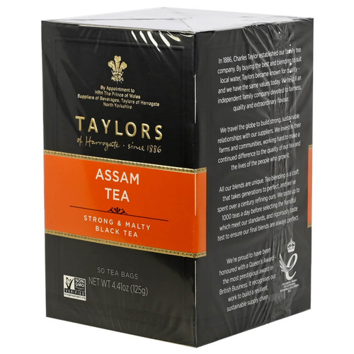 Taylors of Harrogate - Assam Tea Bags - 50 count Taylors of Harrogate - Assam Tea Bags - 50 count