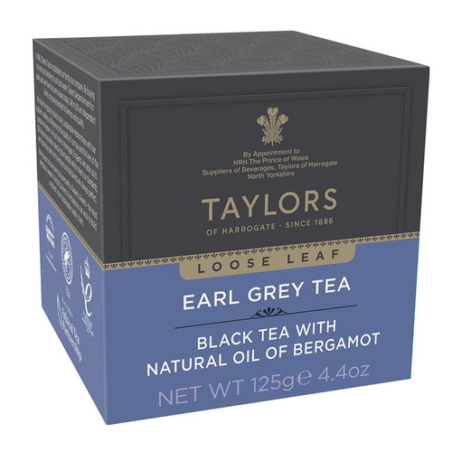 Taylors of Harrogate Earl Grey Loose Leaf Tea - 4.4 oz (124g) Taylors of Harrogate Earl Grey Loose Leaf Tea - 4.4 oz (124g)