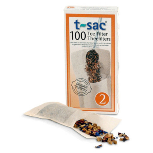 Natural T-Sac Size 2 Box of 1000 Natural T-Sac Size 2 Box of 1000