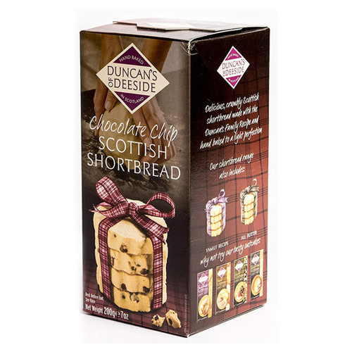 Duncan's of Deeside Chocolate Chip Shortbread 7oz (198g) Duncan's of Deeside Chocolate Chip Shortbread 7oz (198g)