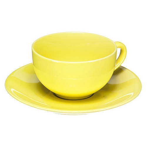 Amsterdam Tea Cup and Saucer - Lemon