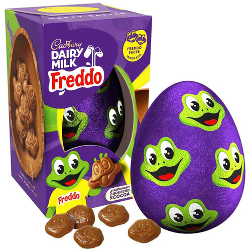 Cadbury Freddo Faces Small Egg - 3.38oz (96g) Cadbury Freddo Faces Small Egg - 3.38oz (96g)