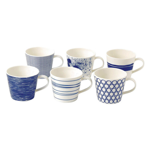 Royal Doulton - Pacific Accent Mugs, Set of 6