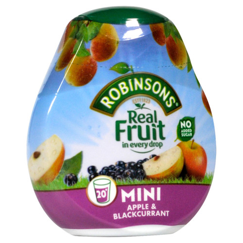Robinsons Apple and Blackcurrant No Sugar Added - 33fl. (1L)