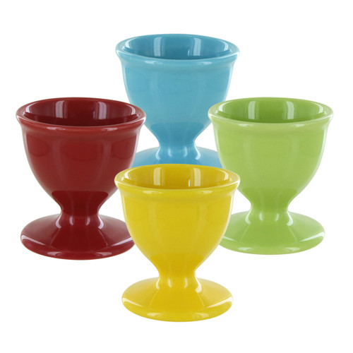 Stoneware Egg Cups - Assortment of 4 Colors