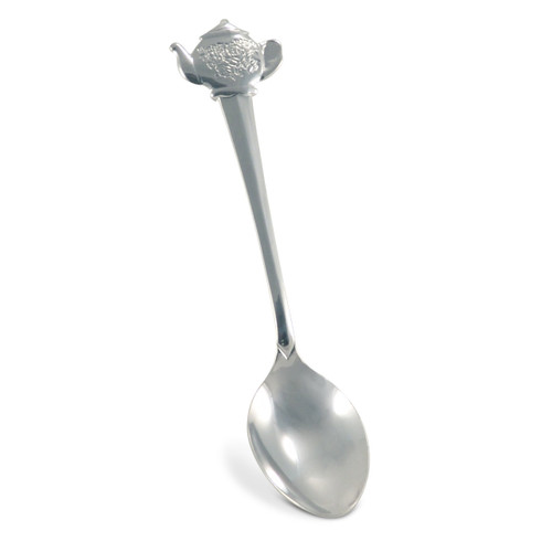 Teapot Silver Demi Spoon - 4.5in