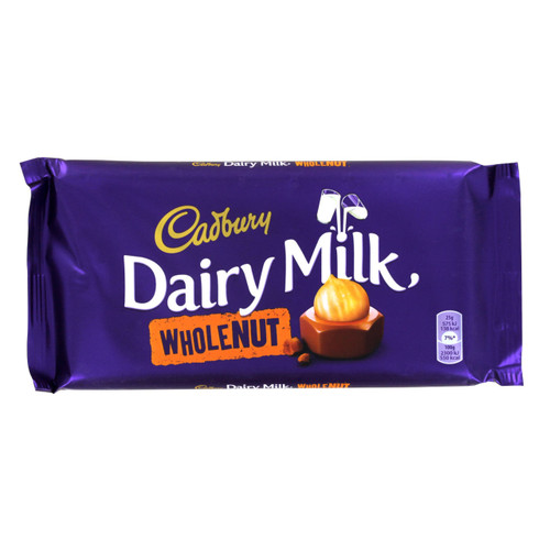 Cadbury Dairy Milk Whole Nut Chocolate - 7.05oz (200g)