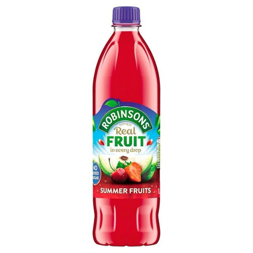 Robinson's Summer Fruits No Added Sugar Drink 33 fl. (1L)