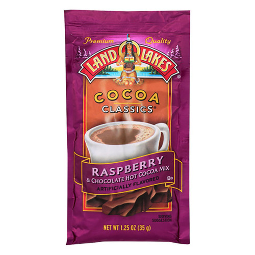 Land O Lakes Raspberry & Chocolate Hot Cocoa Mix  - 1.25oz (35g)