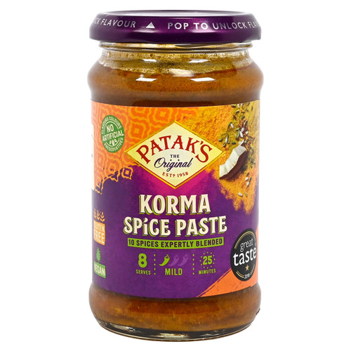 Patak's Korma Spice Paste - 9.98oz (283g)