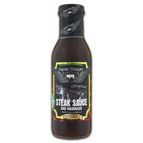 Croix Valley Original Steak Sauce & Marinade-12 fl oz-354 ml
