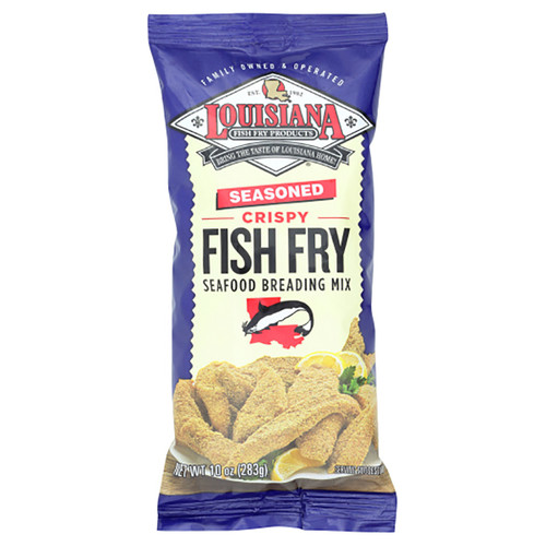 Louisiana Seasoned Crispy Fish Fry - 10 Oz (283g)