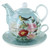 Botanical Blue Garden Porcelain - Tea for One Set