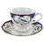 Royal Blue Bird Porcelain Tea Set