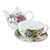 Grace's Rose Bone China - Tea for One with Saucer