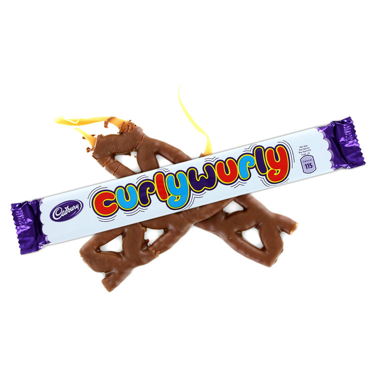 Cadbury's Curly Wurly - .75oz (21.5g)