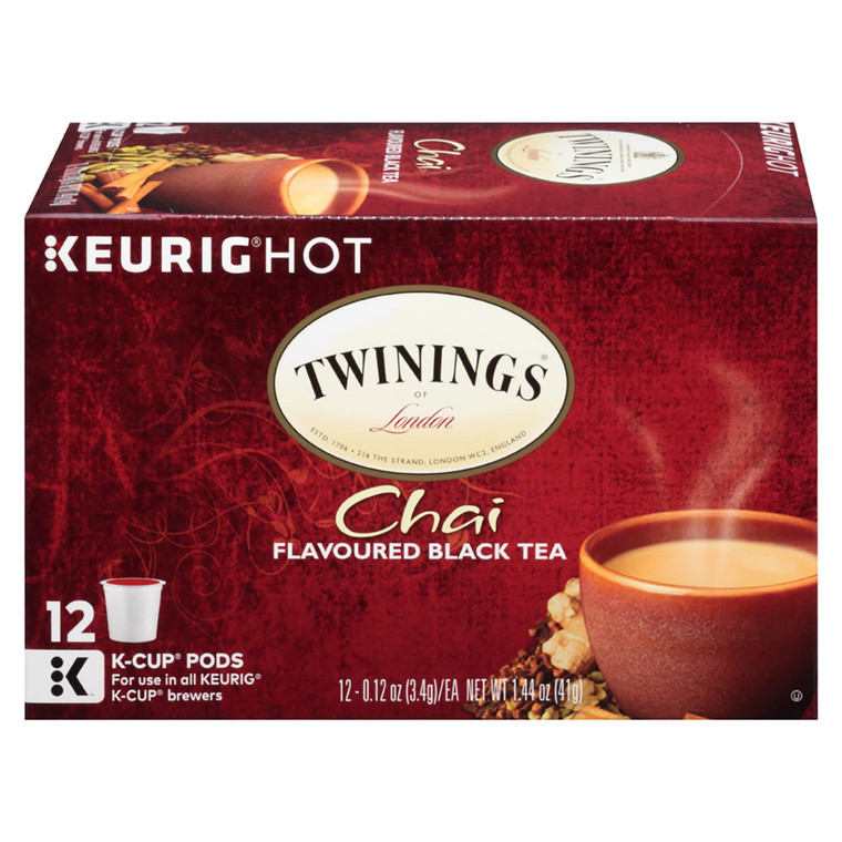 Twinings Chai Tea K-Cups - 12 count