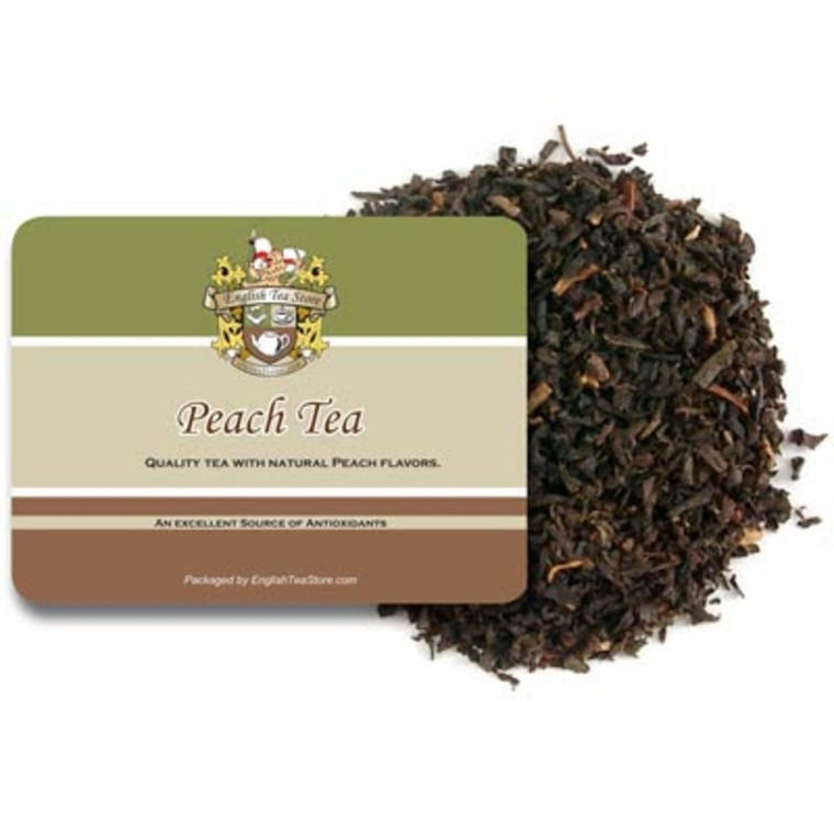 Peach Black Tea - Loose Leaf - 16oz (1lb)