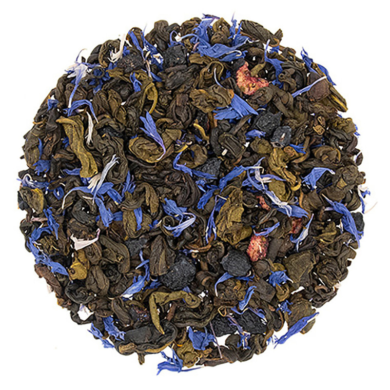 Blueberry Flavored Green Tea - Loose Leaf