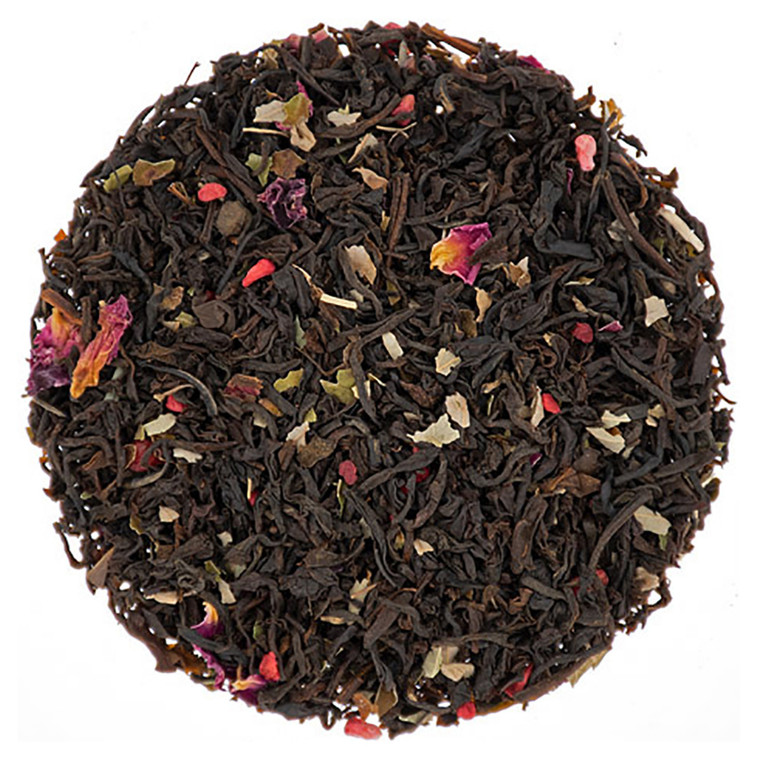 Raspberry Flavored Black Coarse Cut Tea  - Loose Leaf