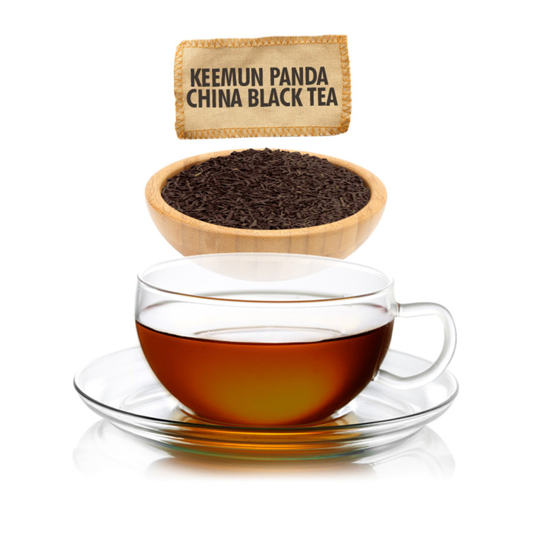 China Keemun Panda Tea - Loose Leaf - Sampler Size - 1oz